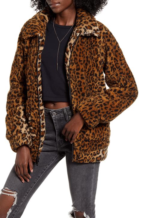 faux fur animal print|jumper with faux fur collar.